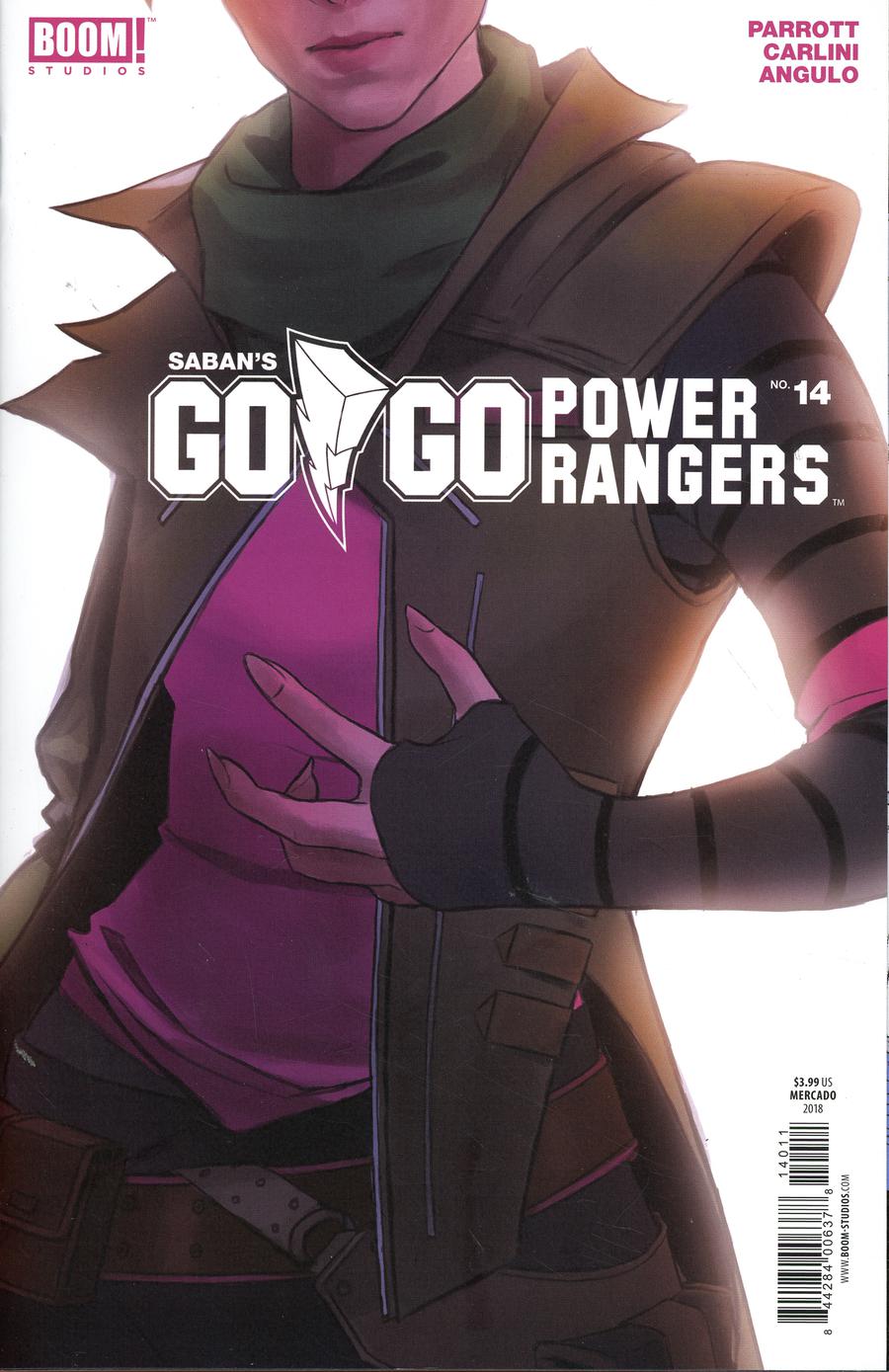 Sabans Go Go Power Rangers #14 Cover B Regular Miguel Mercado Cover (Shattered Grid Tie-In)