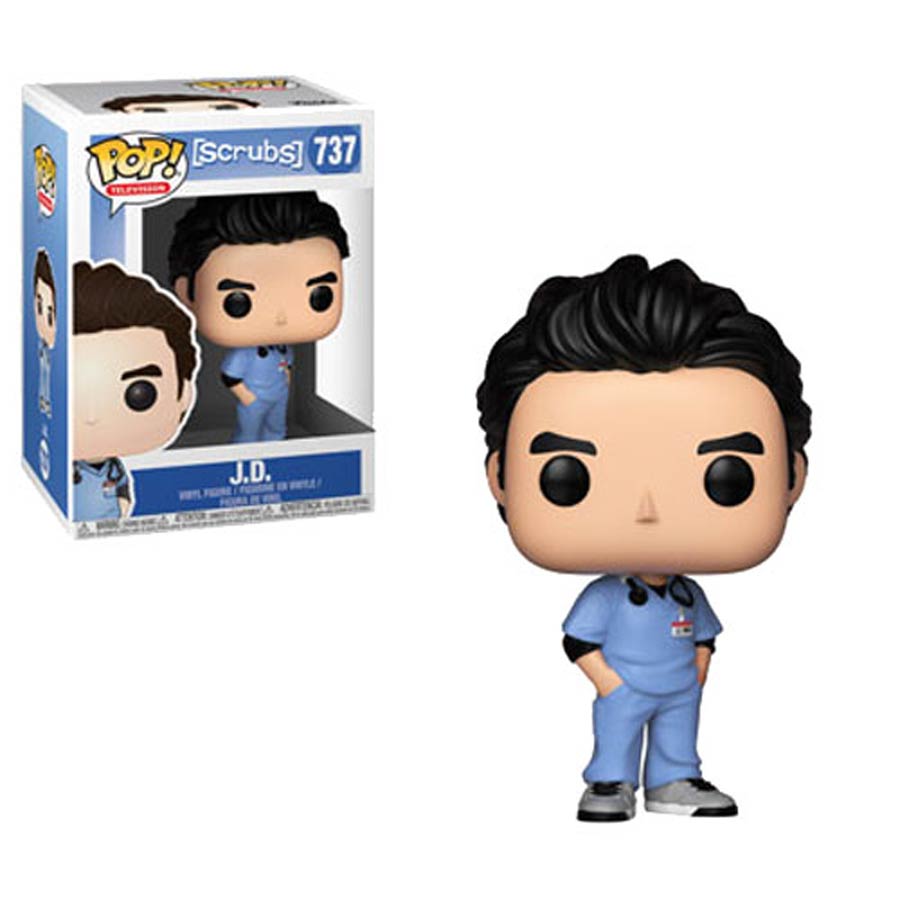 POP Television 737 Scrubs JD Vinyl Figure