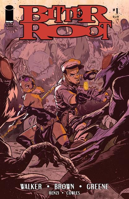 Bitter Root #1 Cover F 2nd Ptg Variant Sanford Greene Cover
