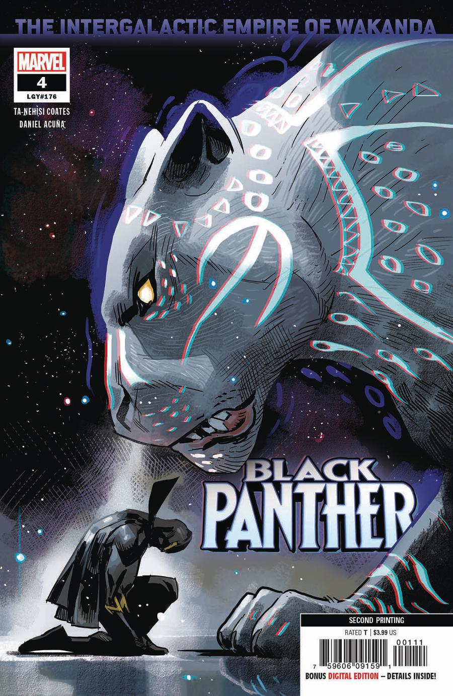 Black Panther Vol 7 #4 Cover C 2nd Ptg Variant Daniel Acuna Cover