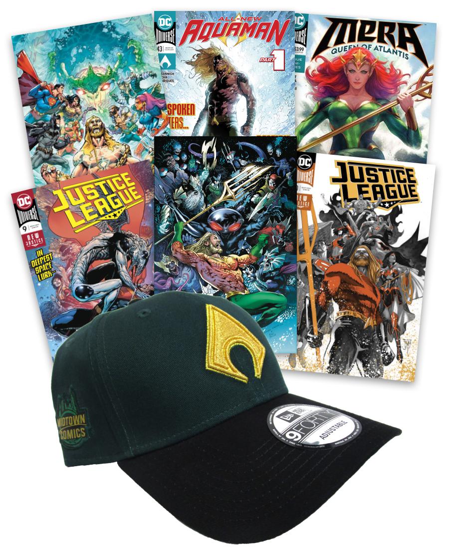FREE Aquaman Hat With Drowned Earth Comic Book Bundle