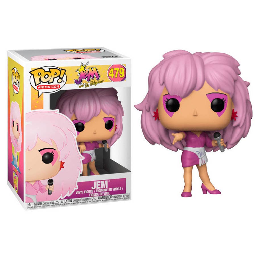 POP Animation 479 Jem And The Holograms Jem Vinyl Figure