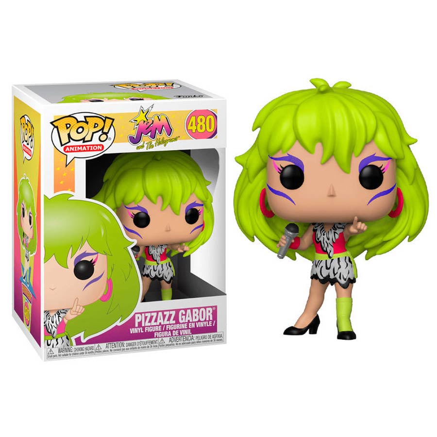 POP Animation 480 Jem And The Holograms Pizzazz Gabor Vinyl Figure