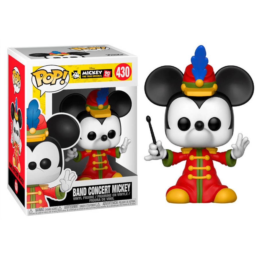 POP Disney 430 Mickeys 90th Birthday Band Concert Mickey Vinyl Figure