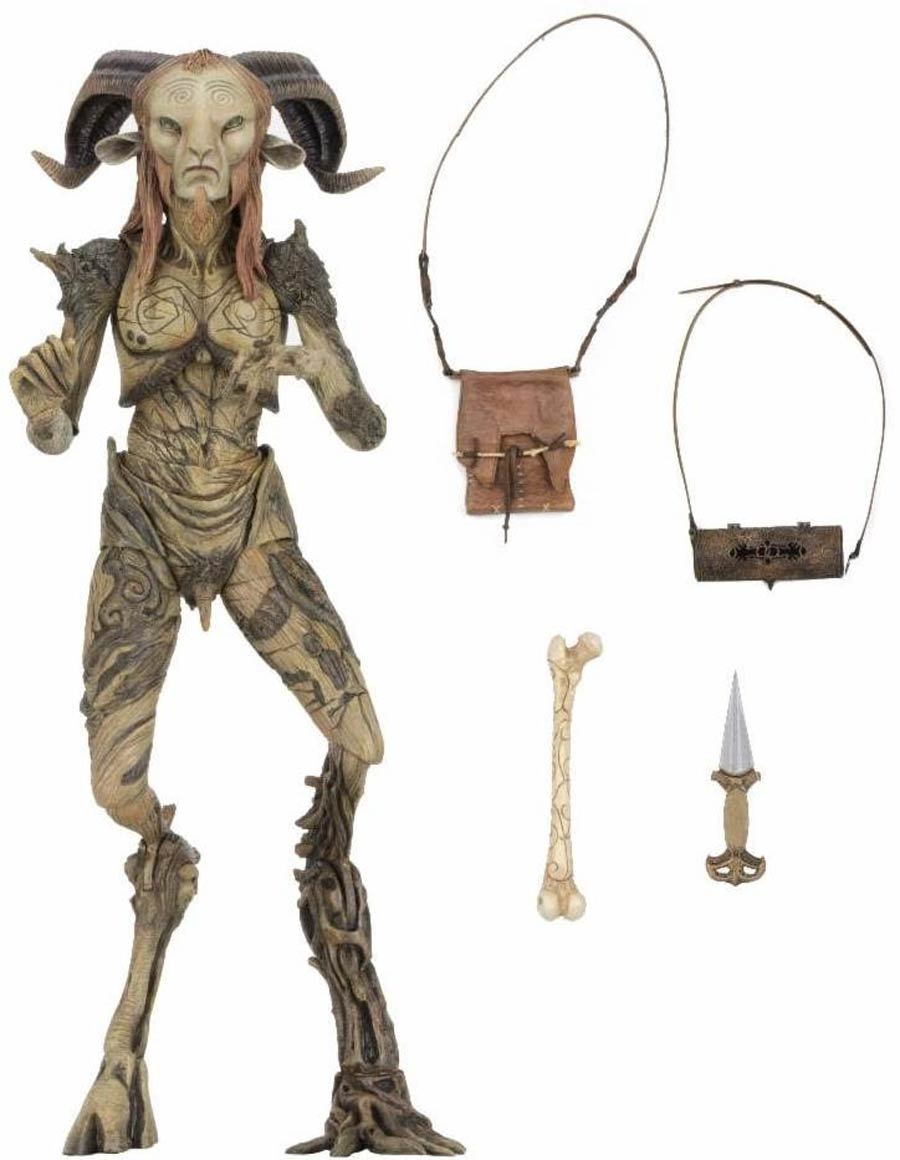 Guillermo Del Toro Signature Collection Pans Labyrinth Faun 7-Inch Scale Action Figure