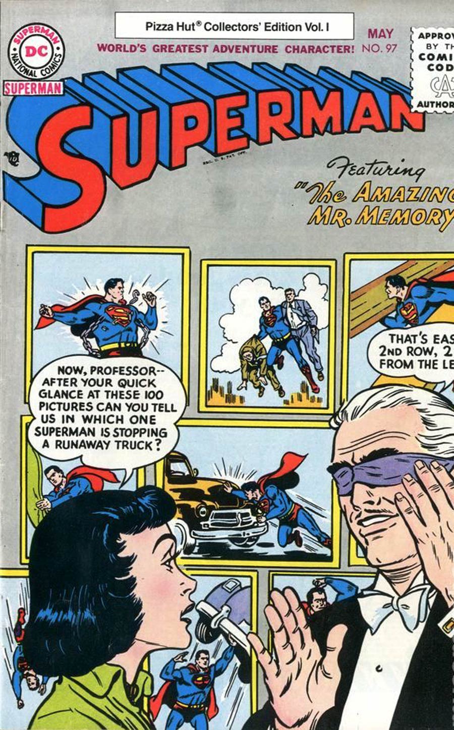 Superman #97 Cover B Pizza Hut Collectors Edition Reprint