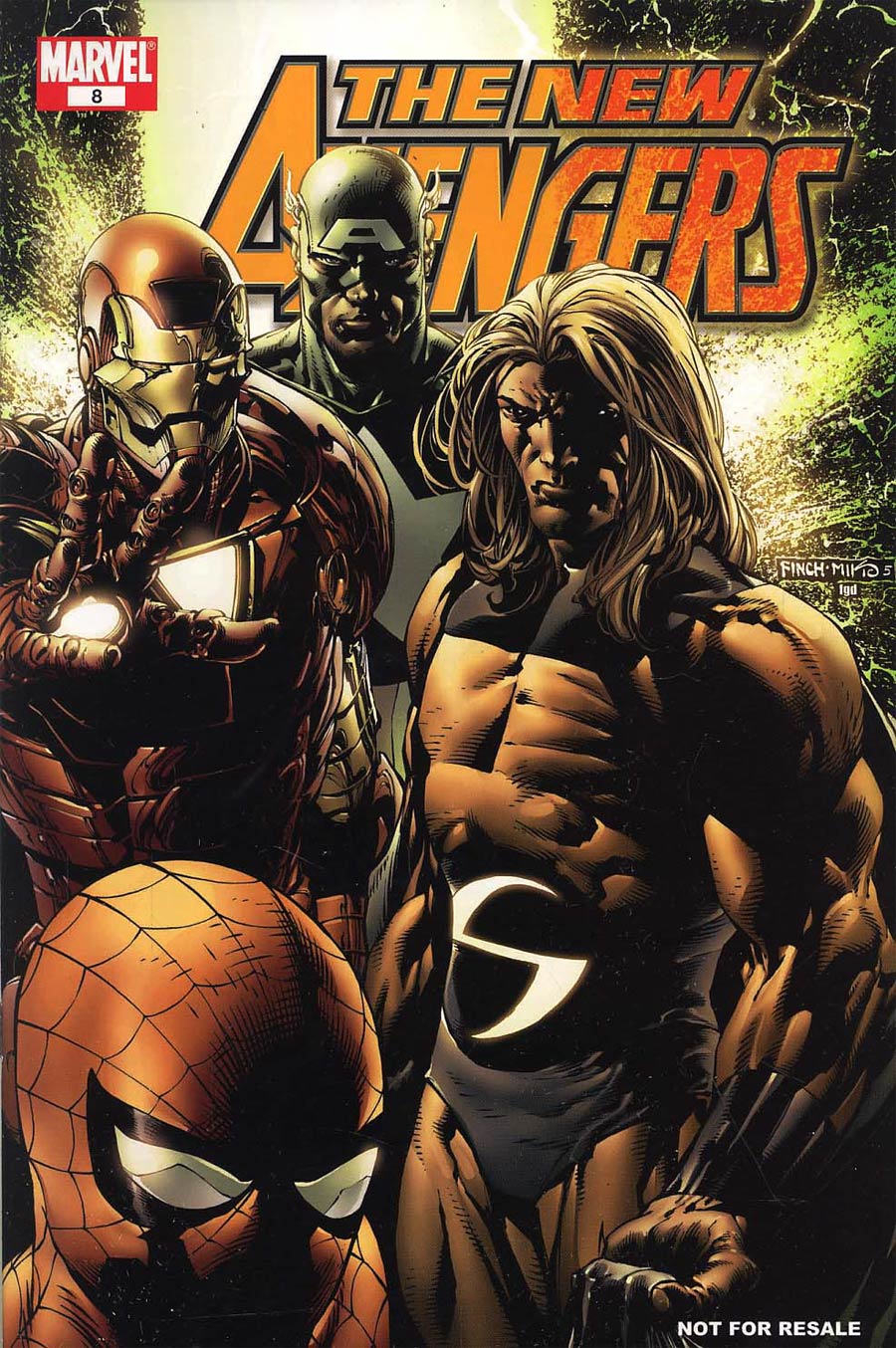 New Avengers #8 Cover C Toy Reprint