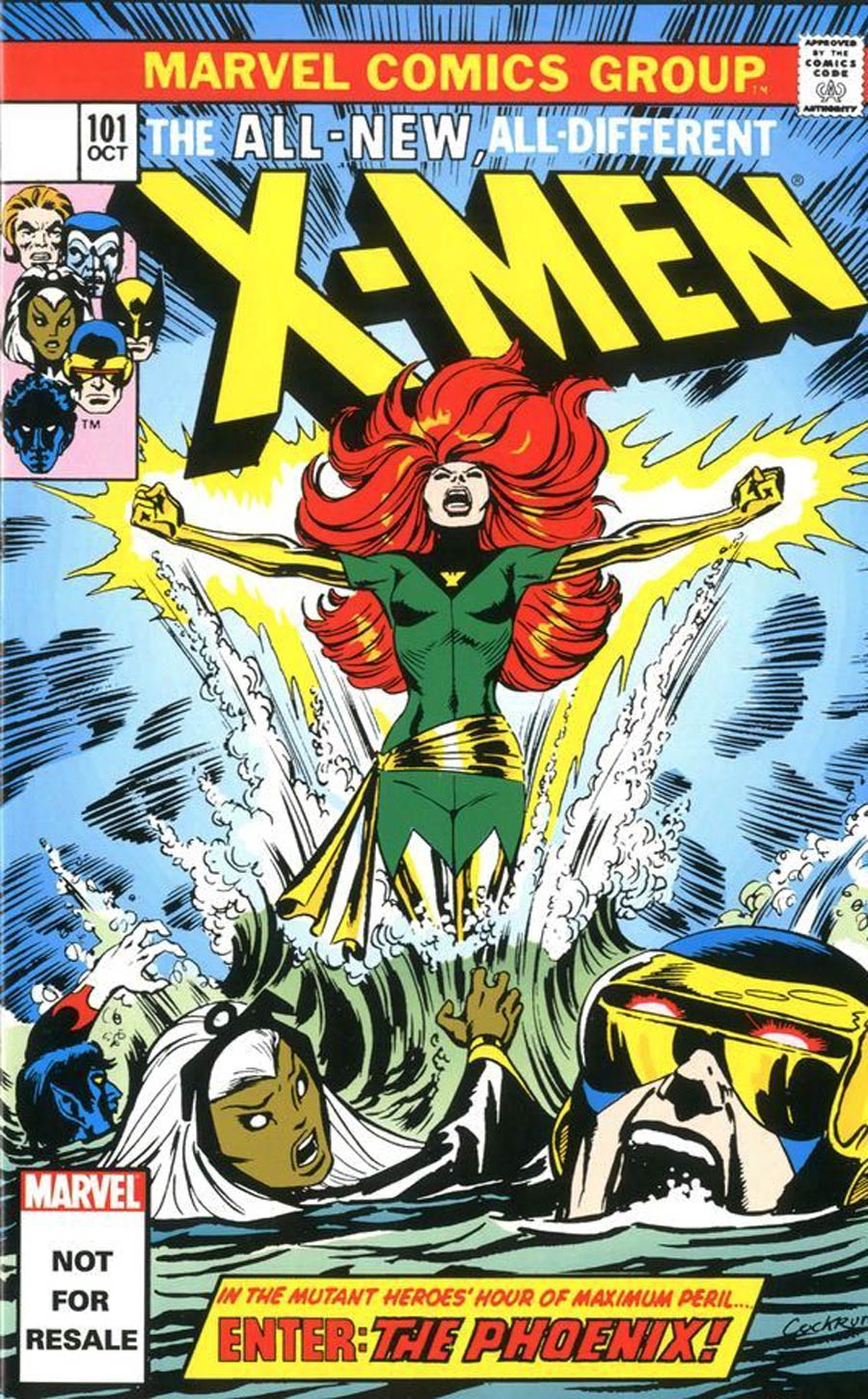 X-Men Vol 1 #101 Cover B Toy Reprint