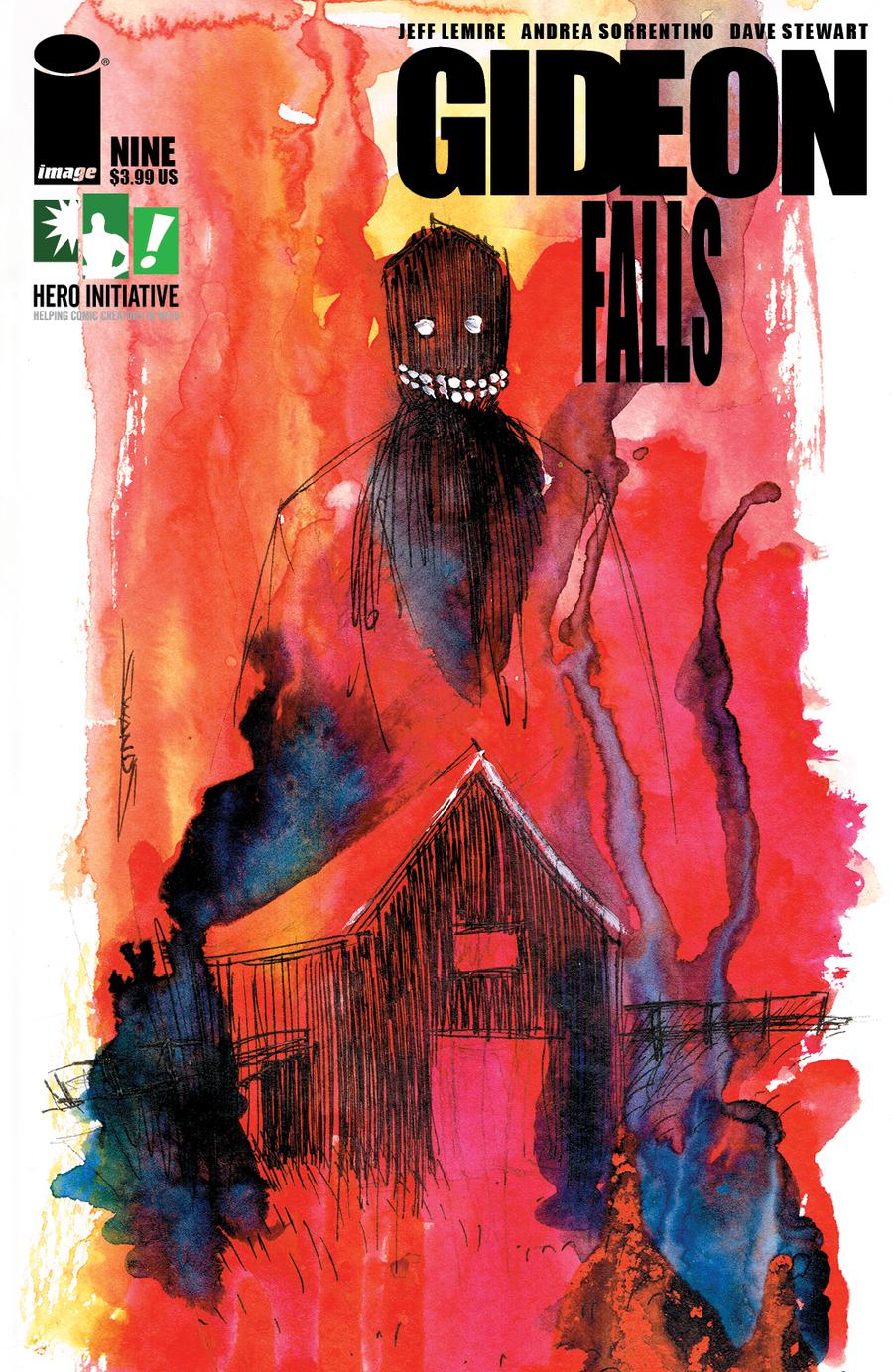 Gideon Falls #9 Cover C Variant Steve Wands Hero Initiative Cover