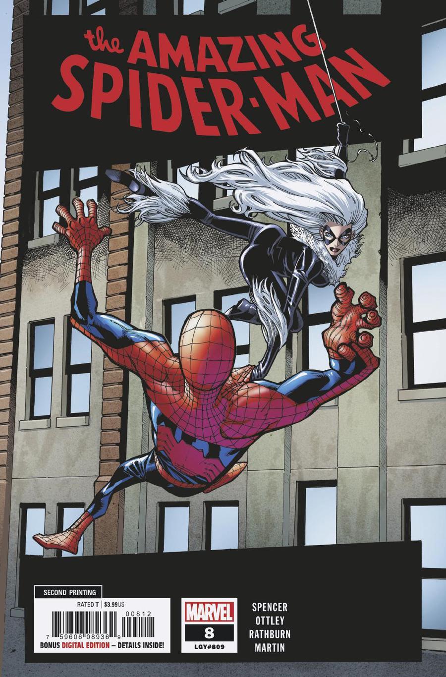 Amazing Spider-Man Vol 5 #8 Cover E 2nd Ptg Variant Humberto Ramos Cover