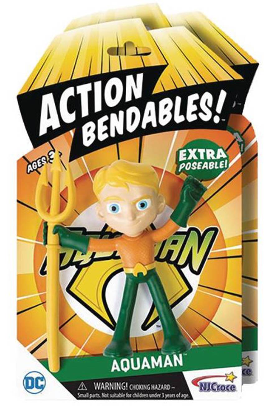Justice League Action Bendables Figure - Aquaman