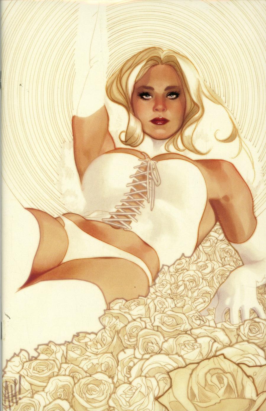 X-Men Black Emma Frost #1 Cover G Adam Hughes Convention Exclusive Virgin Variant Cover