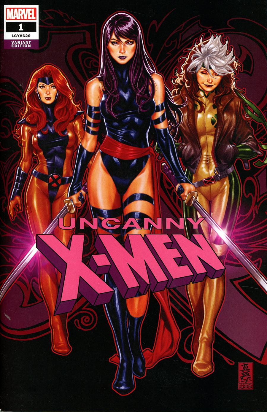 Uncanny X-Men Vol 5 #1 Cover X Mark Brooks Convention Exclusive Variant Cover