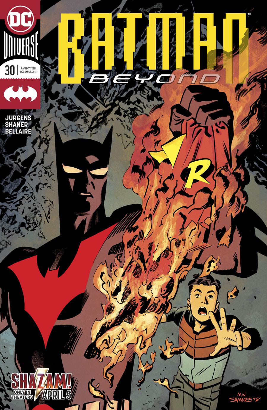 Batman Beyond Vol 6 #30 Cover A Regular Chris Samnee Cover