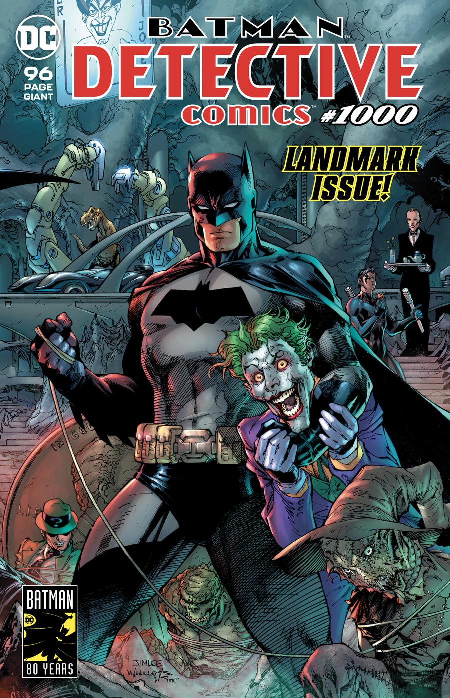 Detective Comics Vol 2 #1000 Cover A Regular Jim Lee & Scott Williams Wraparound Cover