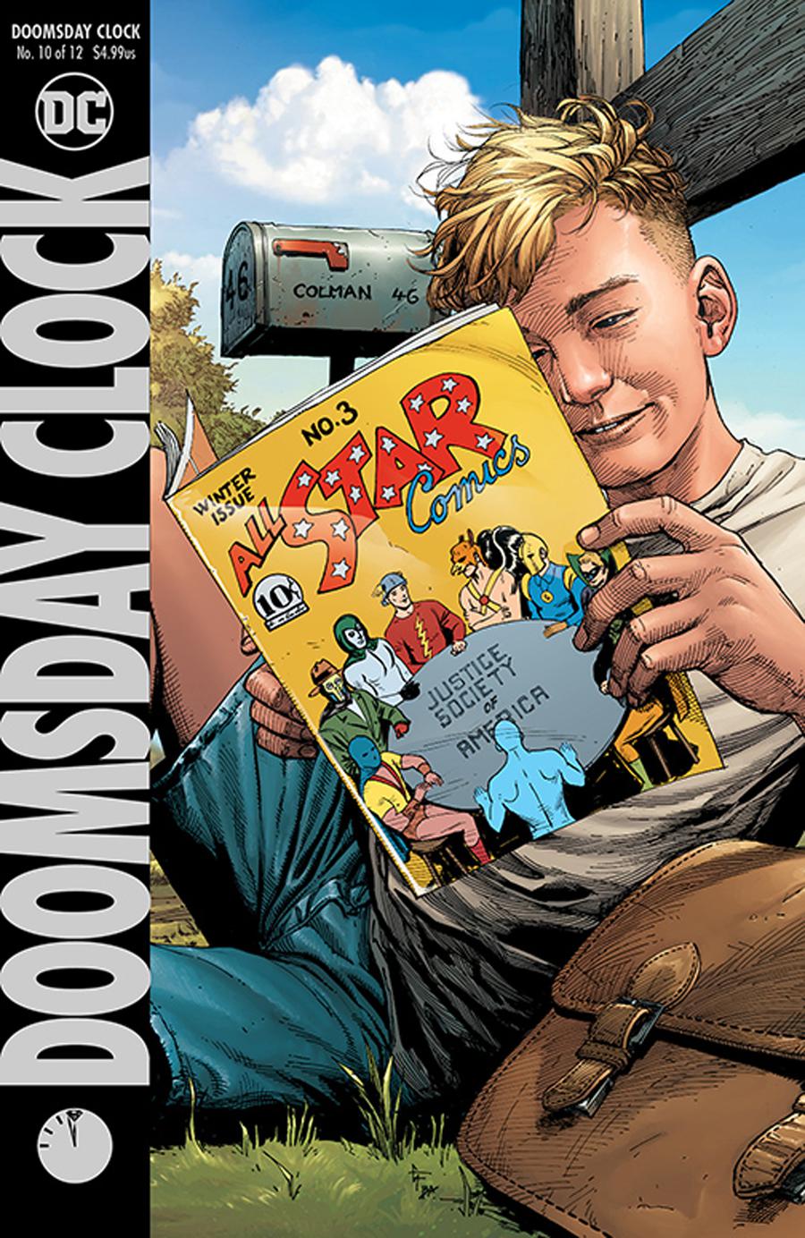 Doomsday Clock #10 Cover B Variant Gary Frank Cover