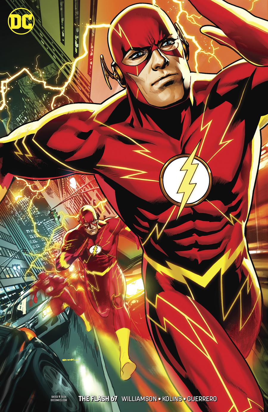 Flash Vol 5 #67 Cover B Variant Ryan Sook Cover