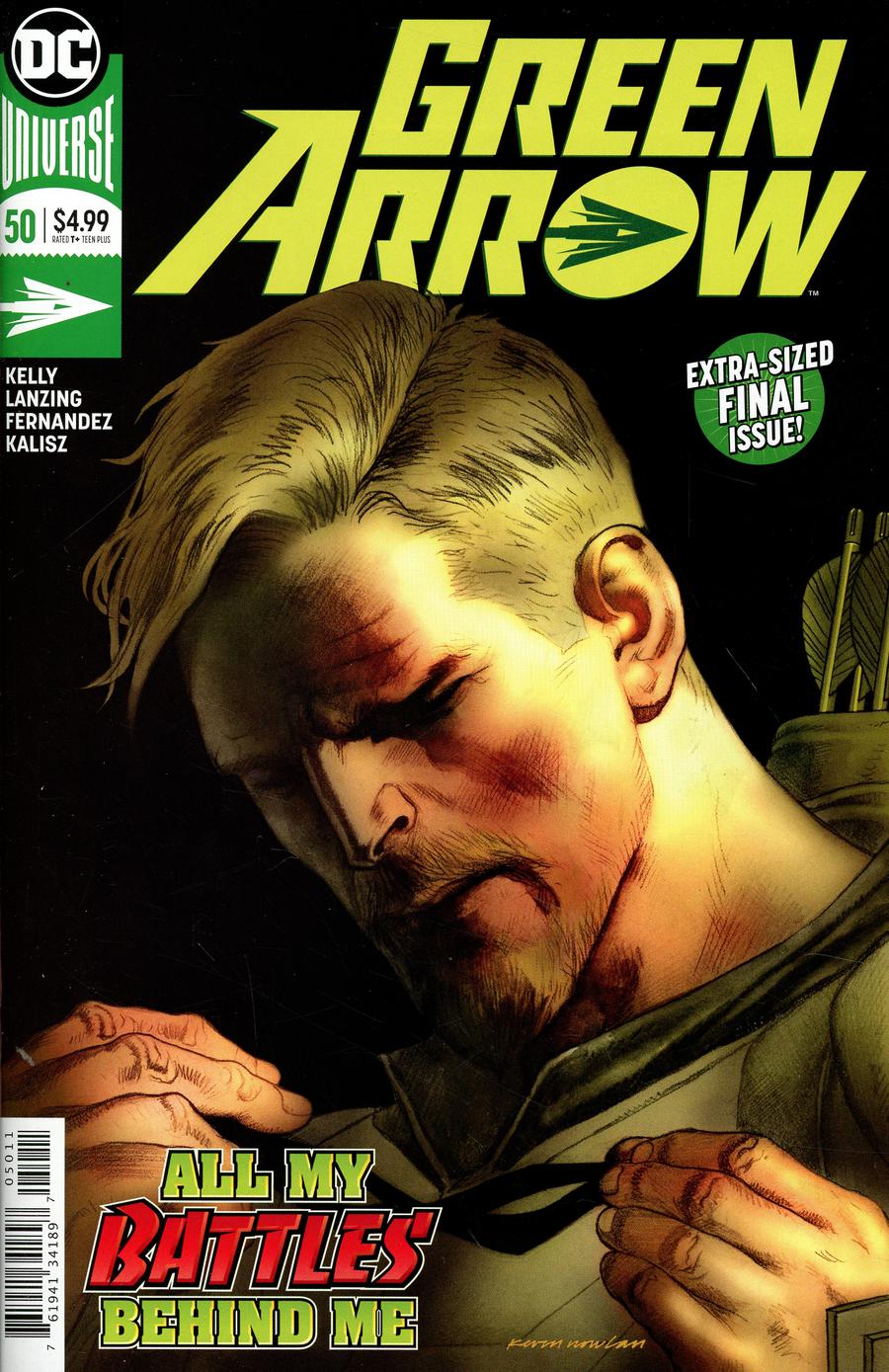 Green Arrow Vol 7 #50 Cover A Regular Kevin Nowlan Cover (Justice League No Justice Tie-In)(Heroes In Crisis Tie-In)