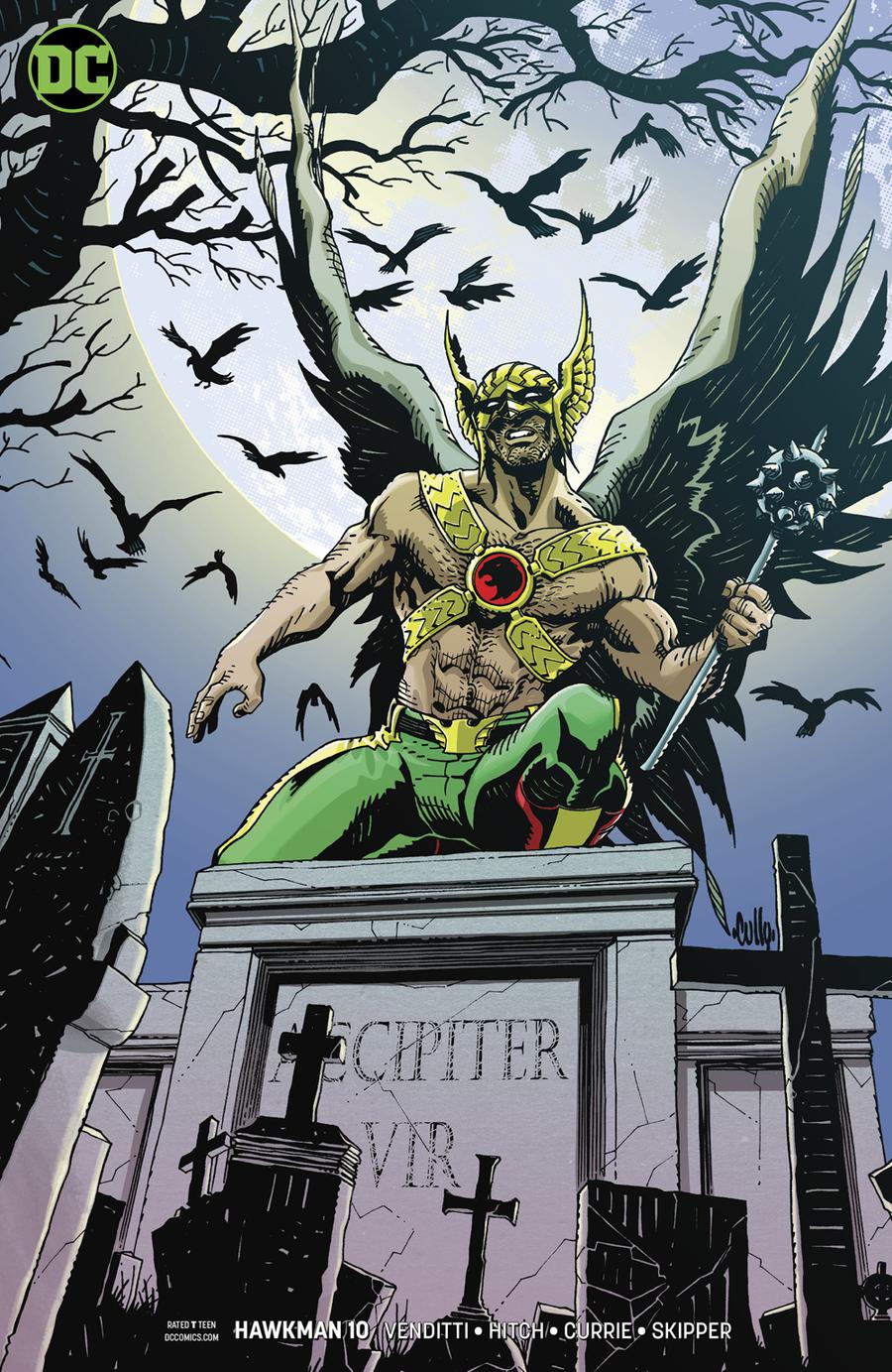 Hawkman Vol 5 #10 Cover B Variant Cully Hamner Cover