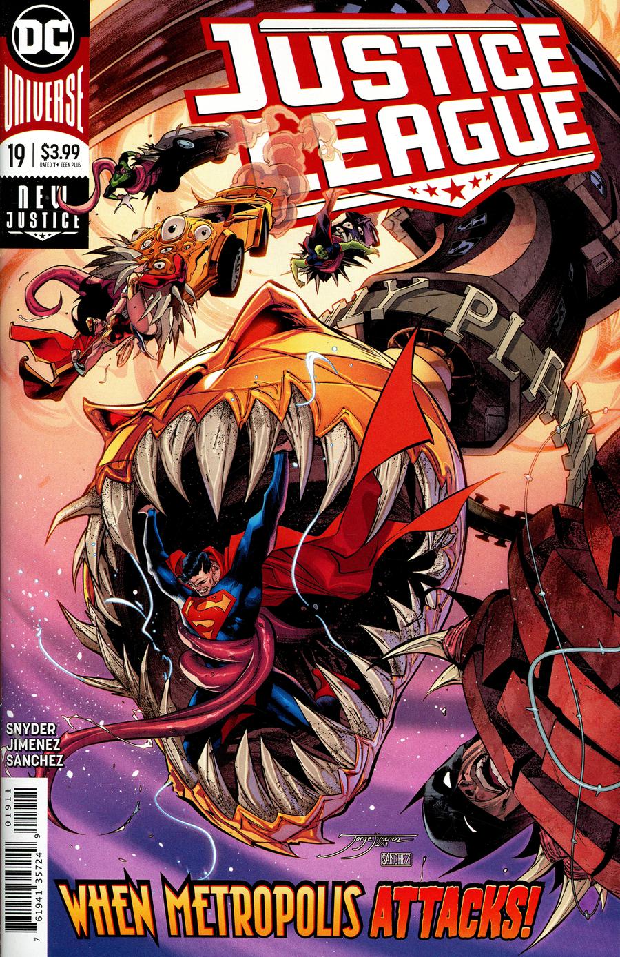 Justice League Vol 4 #19 Cover A Regular Jorge Jimenez Cover
