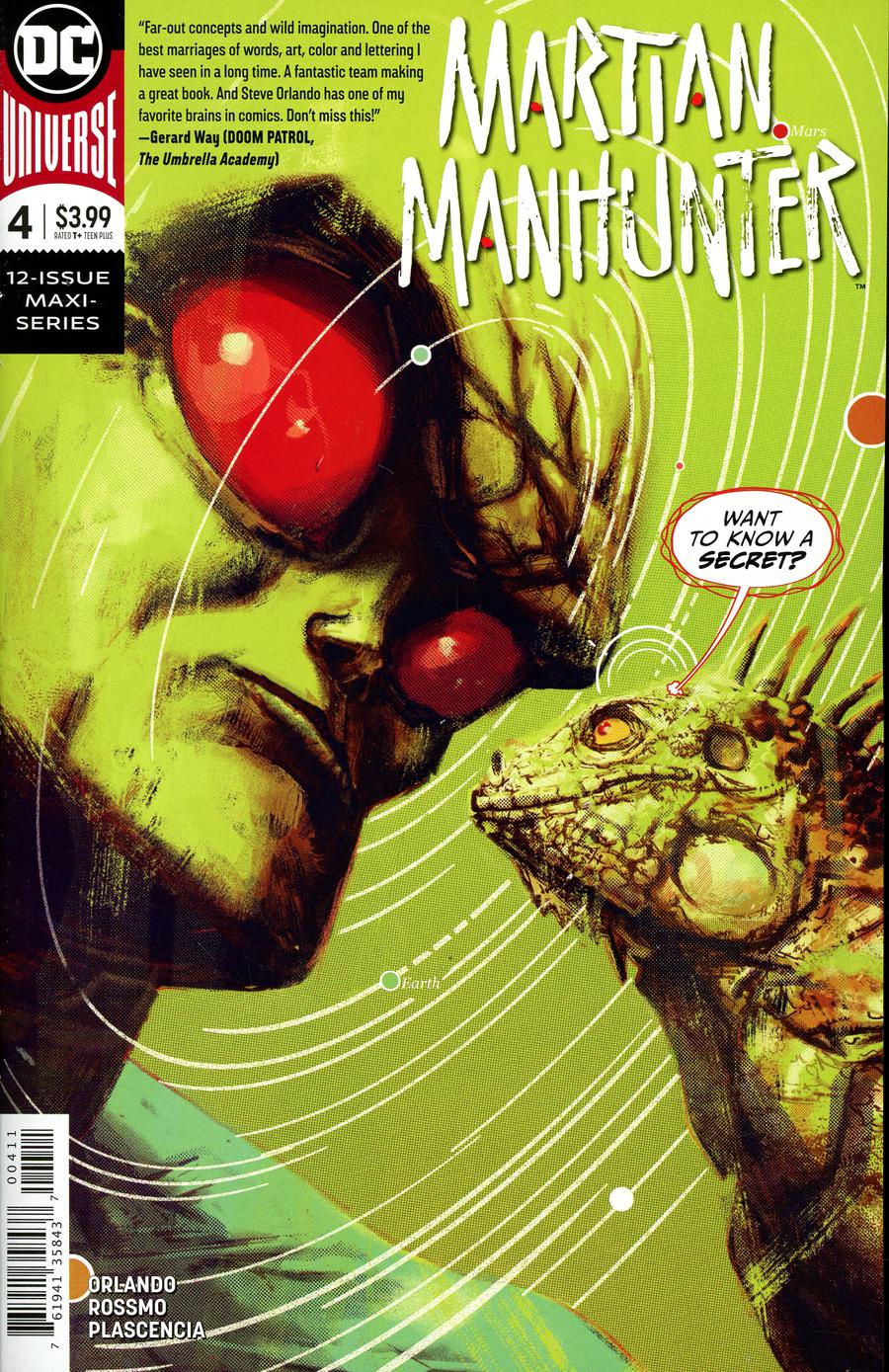 Martian Manhunter Vol 5 #4 Cover A Regular Riley Rossmo Cover