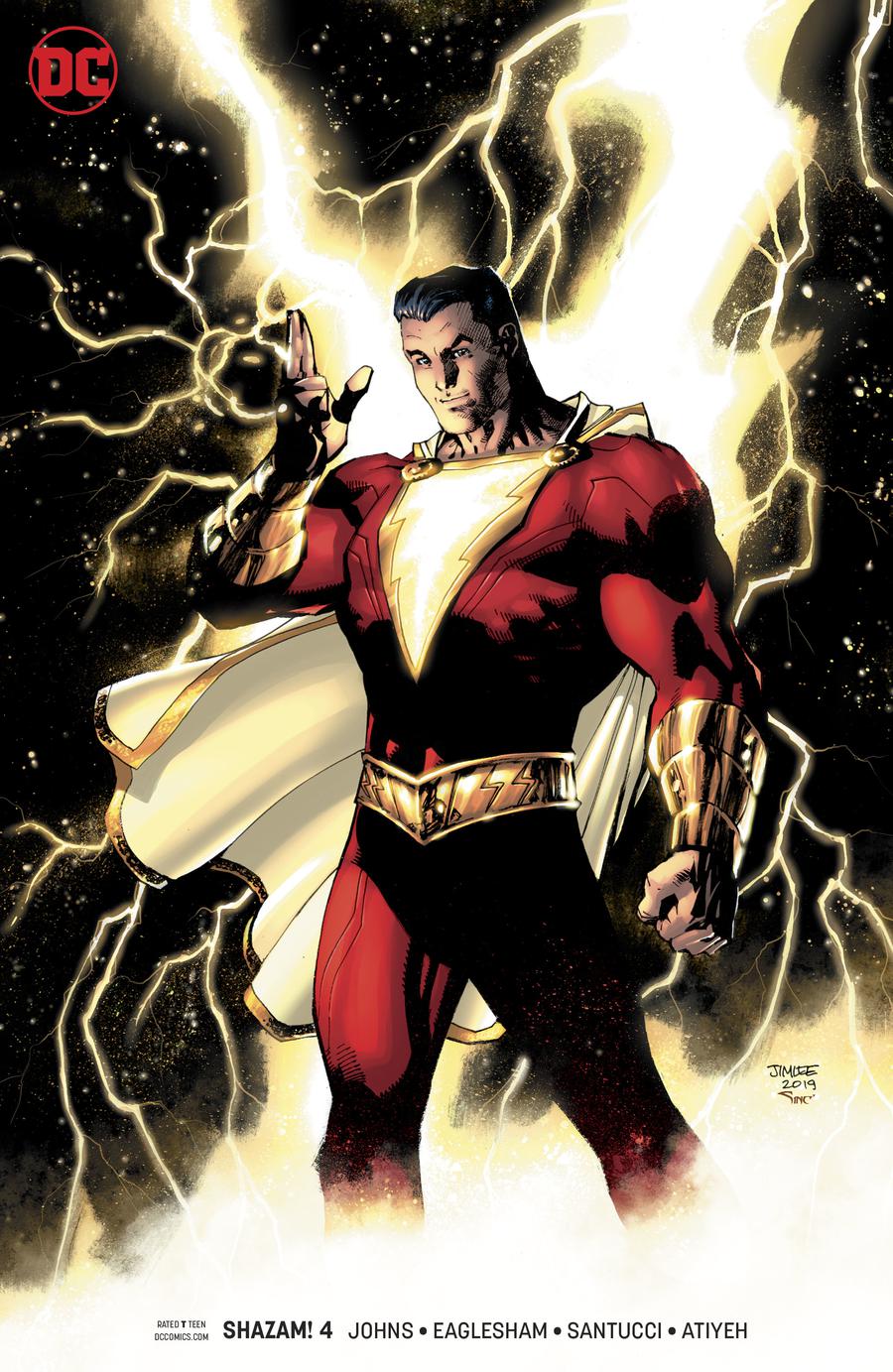 SHAZAM Vol 2 #4 Cover B Variant Jim Lee SHAZAM Movie Cover