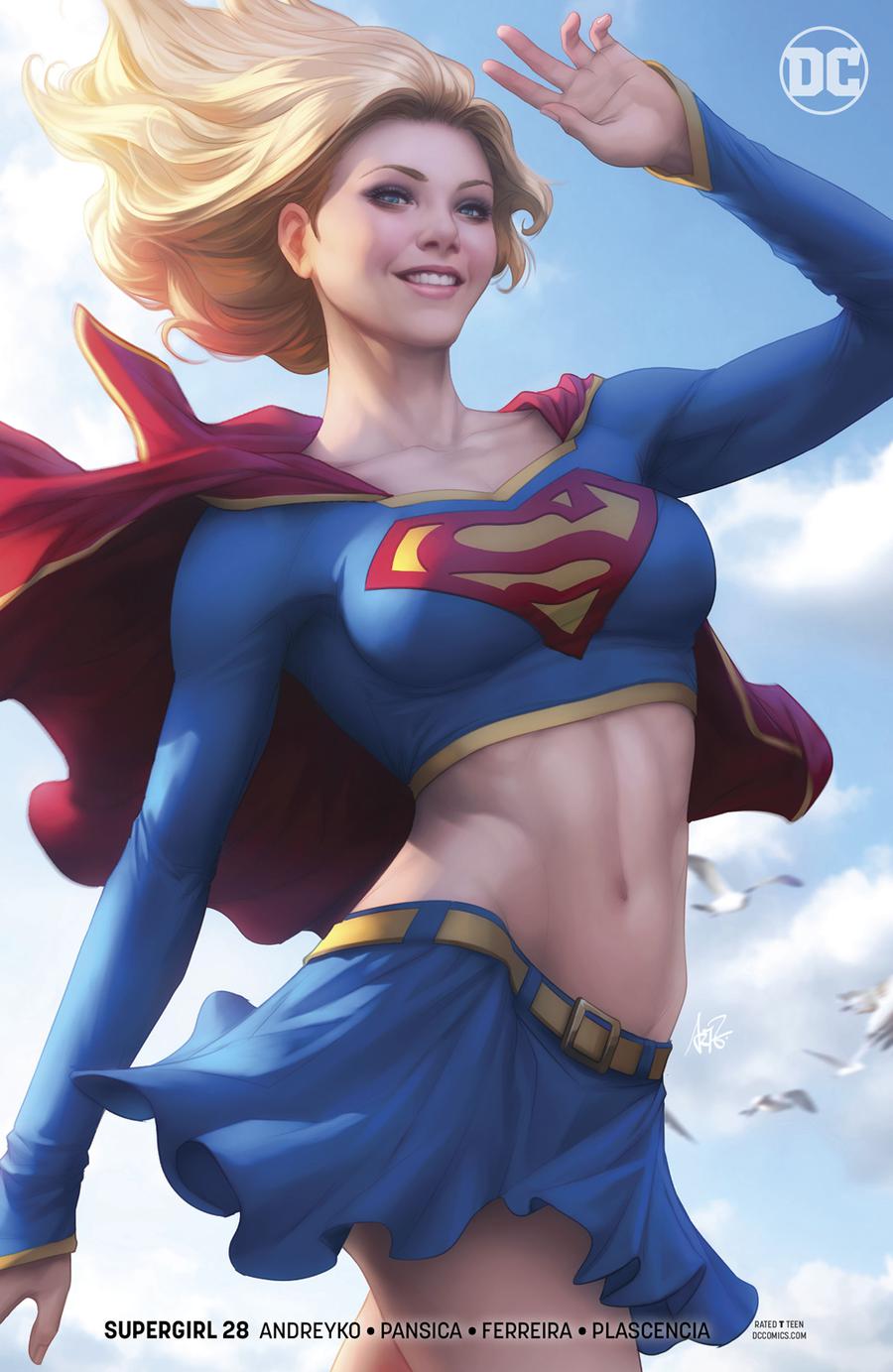 Supergirl Vol 7 #28 Cover B Variant Stanley Artgerm Lau Cover