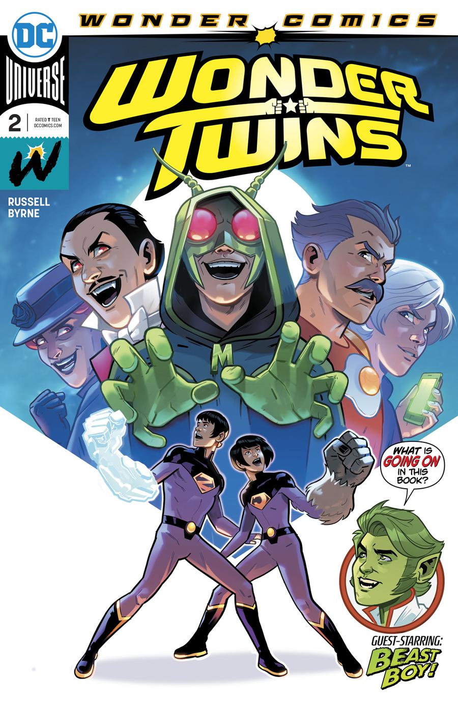 Wonder Twins #2 Cover A Regular Stephen Byrne Cover