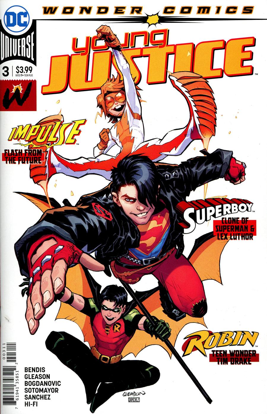 Young Justice Vol 3 #3 Cover A Regular Patrick Gleason Cover