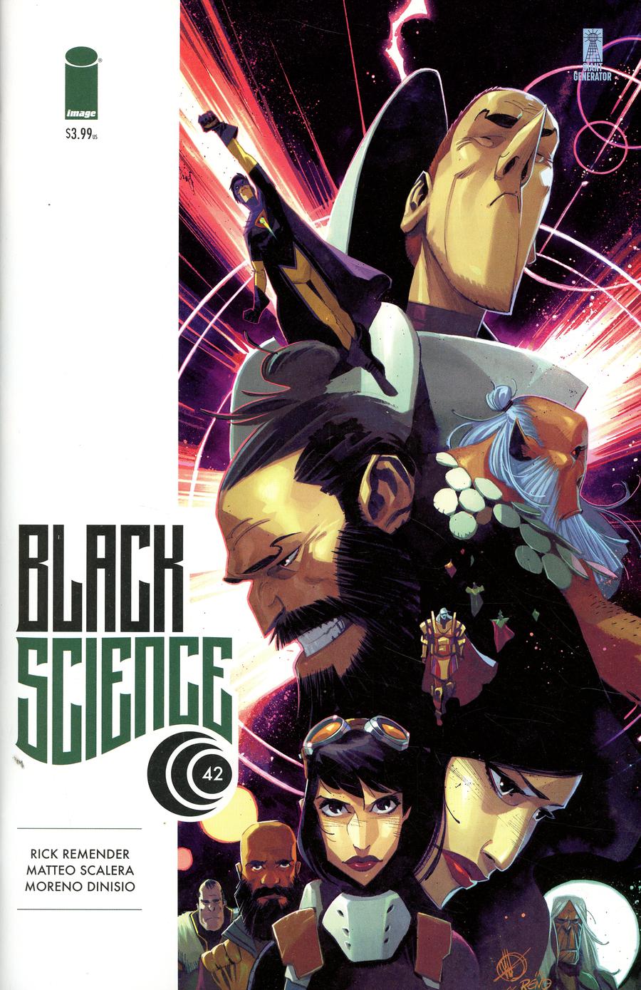 Black Science #42 Cover A Regular Matteo Scalera Cover