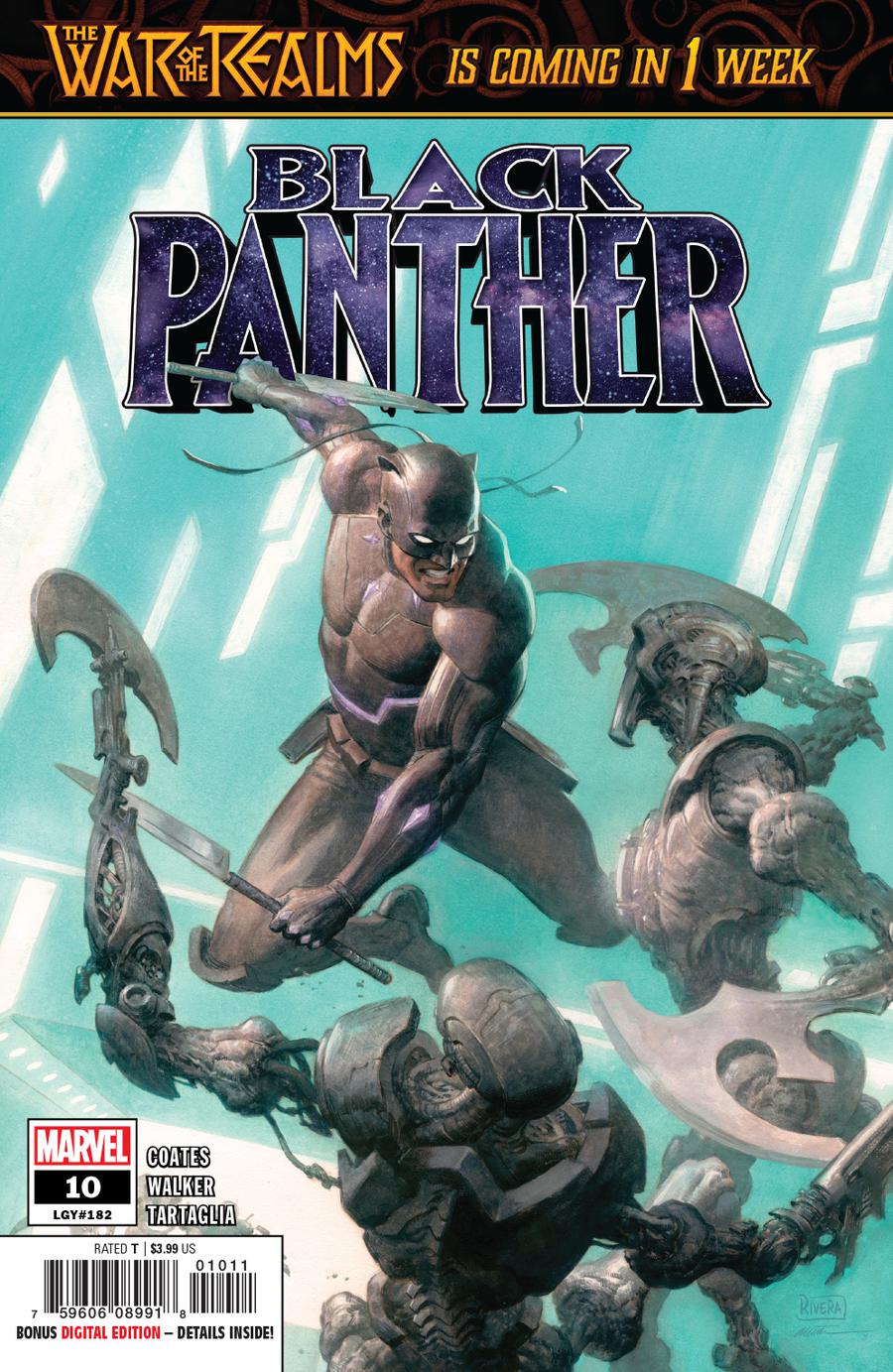 Black Panther Vol 7 #10 Cover A Regular Paolo Rivera & Daniel Acuna Cover