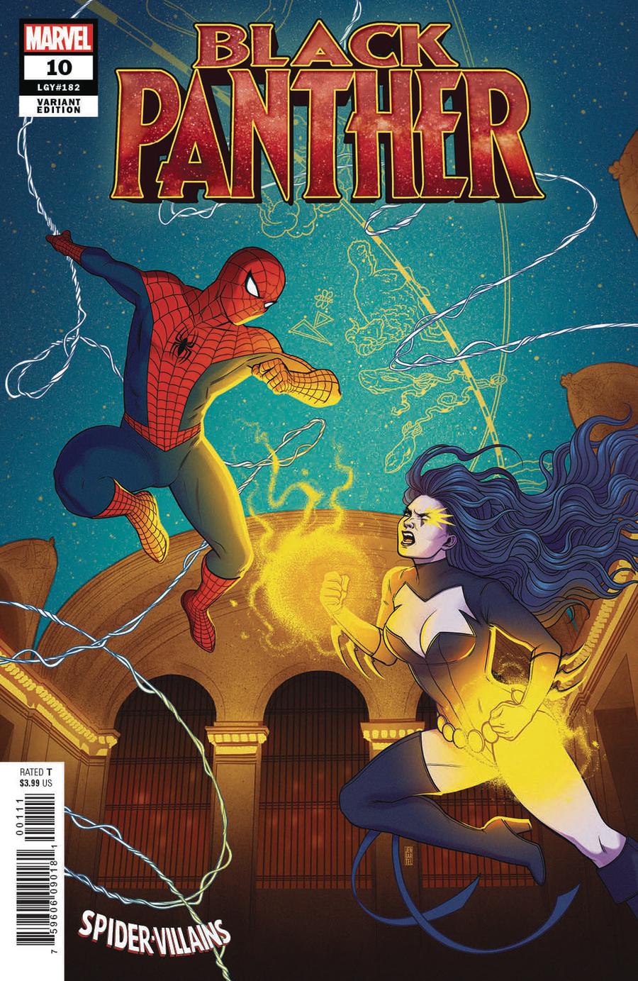 Black Panther Vol 7 #10 Cover B Variant Jen Bartel Spider-Man Villains Cover