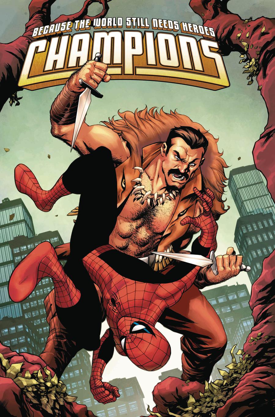Champions (Marvel) Vol 3 #3 Cover B Variant Mike McKone Spider-Man Villains Cover