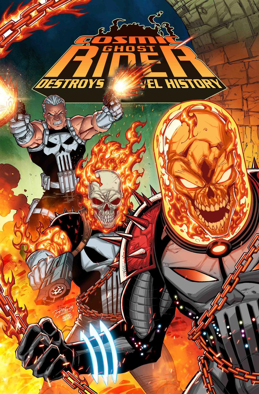 Cosmic Ghost Rider Destroys Marvel History #1 Cover B Variant Ron Lim Cover