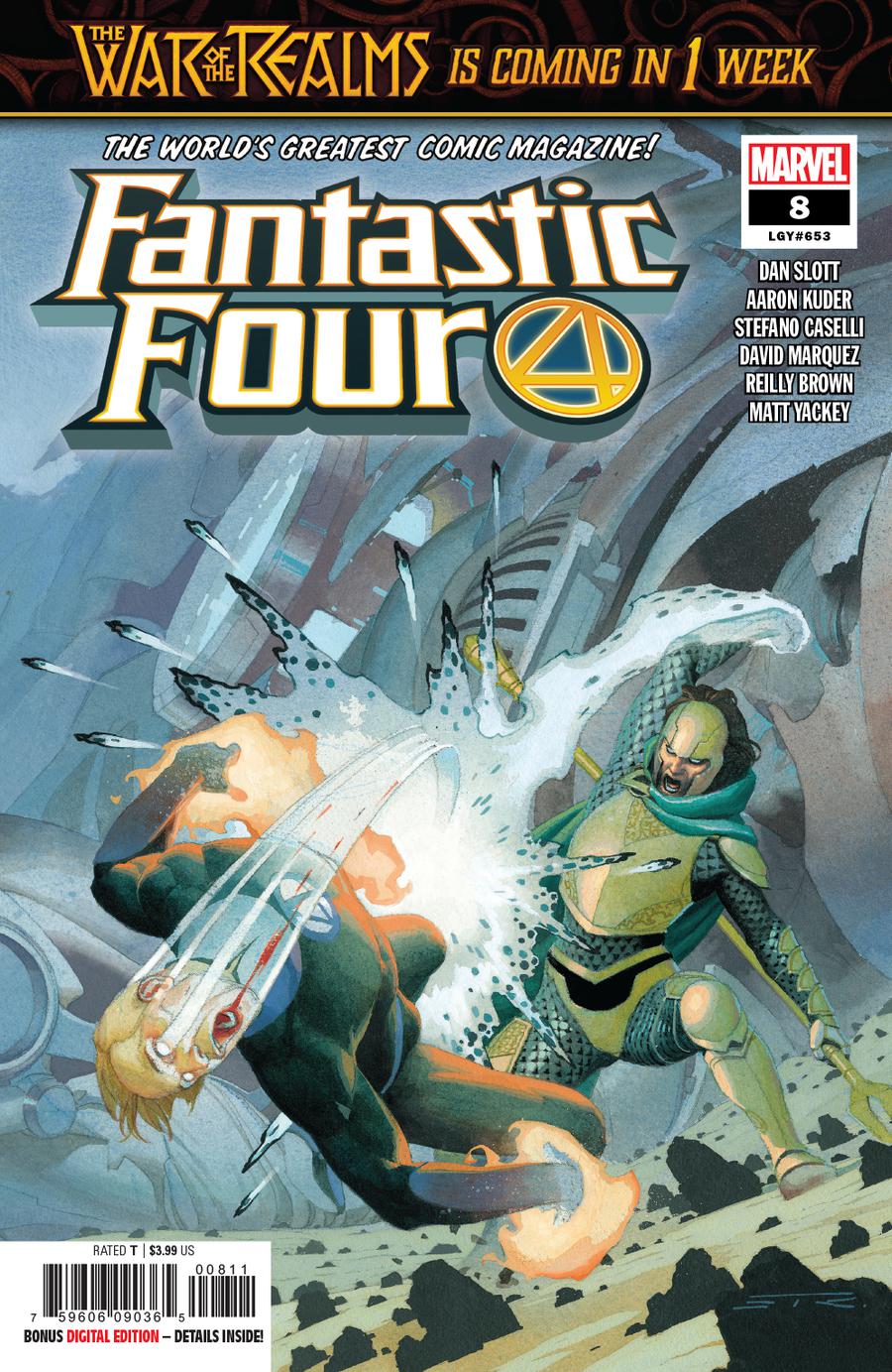 Fantastic Four Vol 6 #8 Cover A Regular Esad Ribic Cover