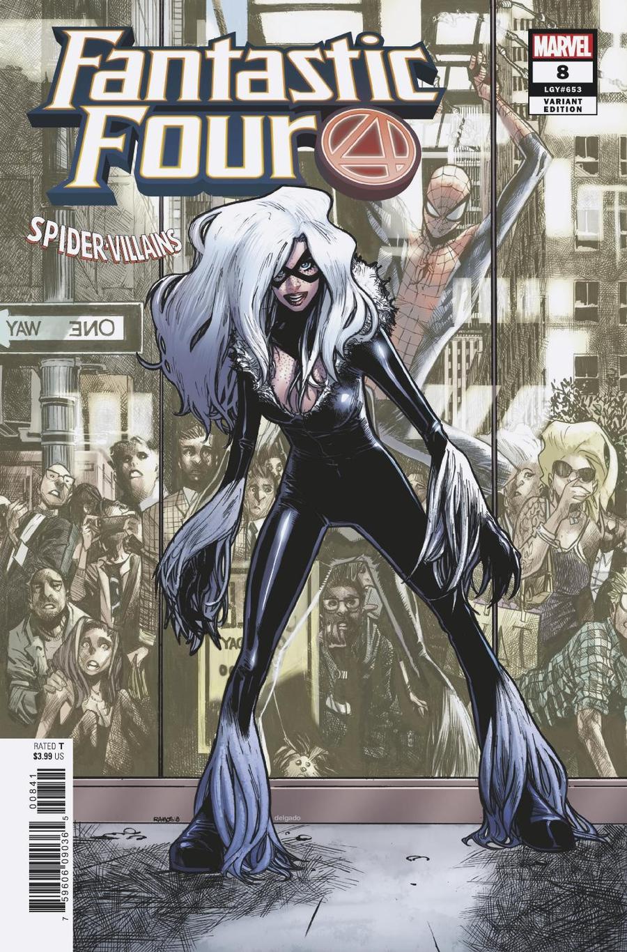 Fantastic Four Vol 6 #8 Cover C Variant Humberto Ramos Spider-Man Villains Cover
