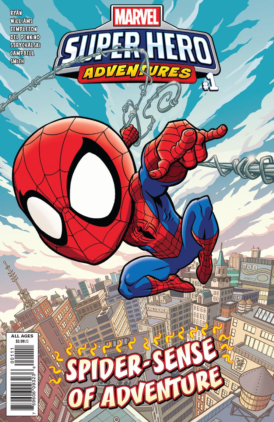 Marvel Super Hero Adventures Spider-Man Spider-Sense Of Adventure #1