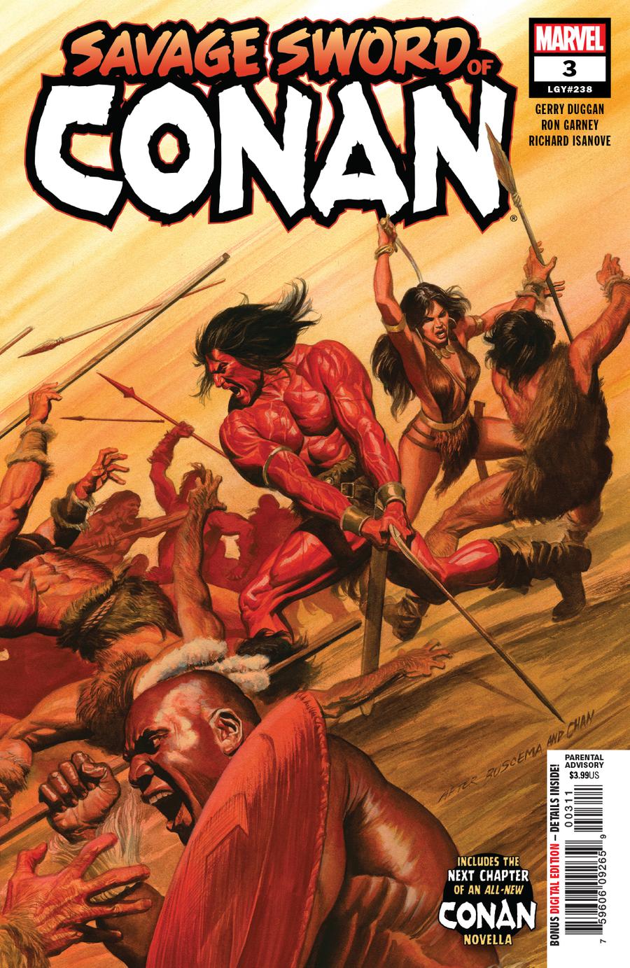 Savage Sword Of Conan #3 Cover A 1st Ptg Regular Alex Ross Cover
