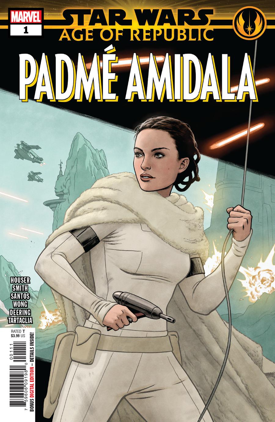 Star Wars Age Of Republic Padme Amidala #1 Cover A Regular Paolo Rivera Cover