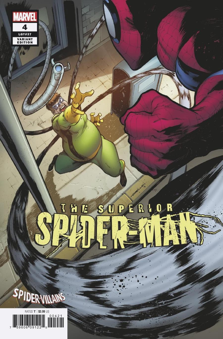 Superior Spider-Man Vol 2 #4 Cover B Variant Iban Coello Spider-Man Villains Cover