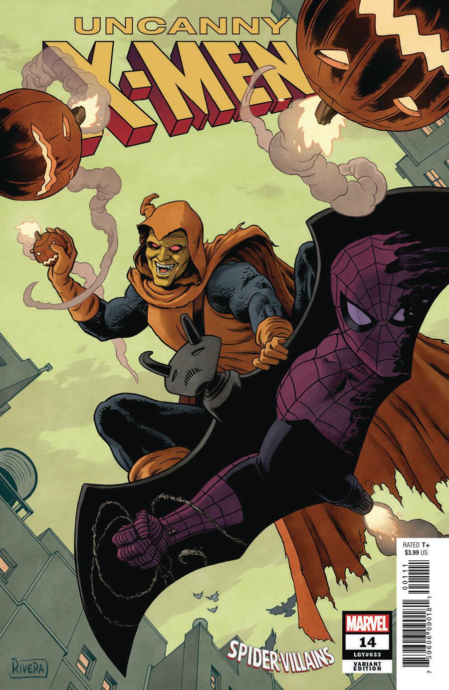 Uncanny X-Men Vol 5 #14 Cover B Variant Paolo Rivera Spider-Man Villains Cover