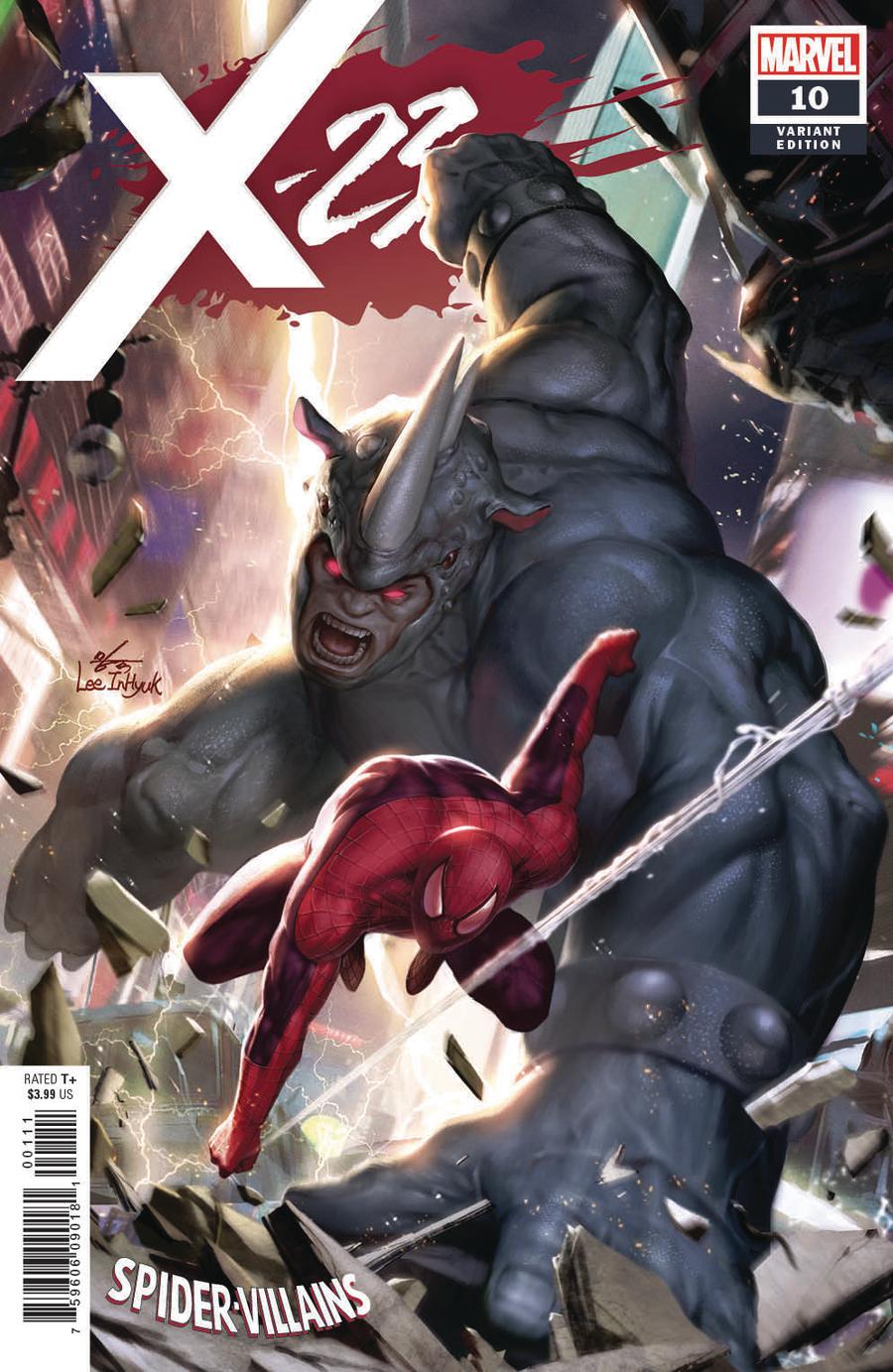 X-23 Vol 3 #10 Cover B Variant Inhyuk Lee Spider-Man Villains Cover