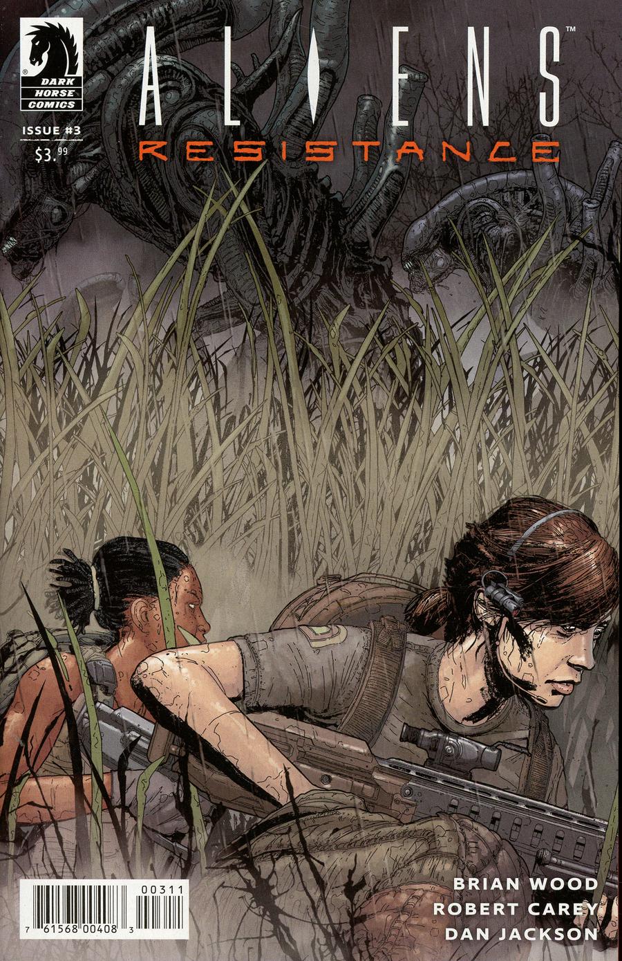 Aliens Resistance #3 Cover A Regular Tristian Jones Cover