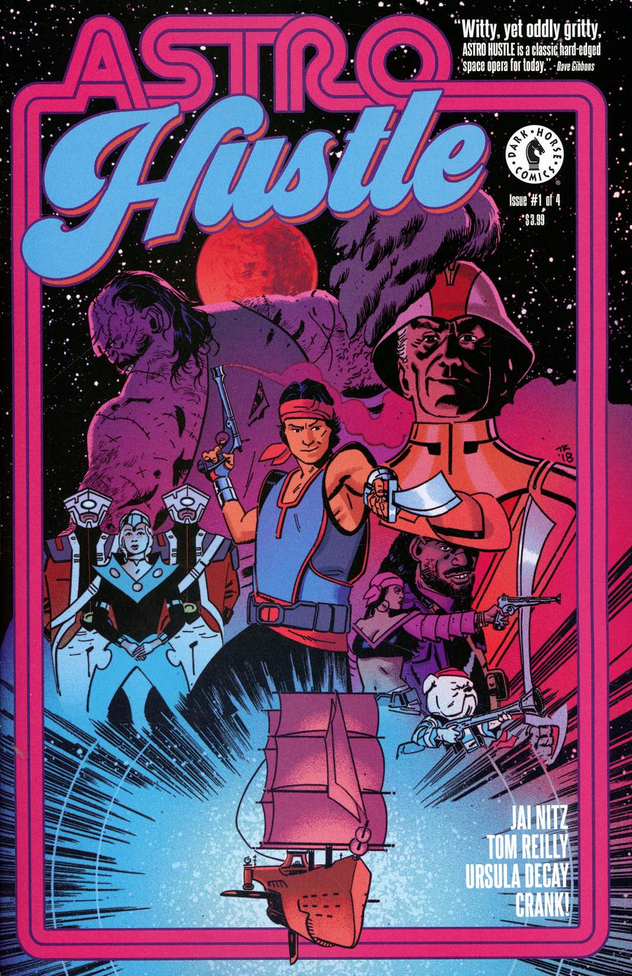 Astro Hustle #1 Cover A Regular Tom Reilly Cover