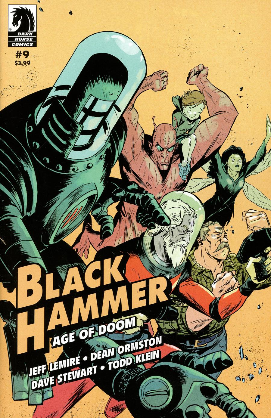 Black Hammer Age Of Doom #9 Cover B Variant Sanford Greene Cover