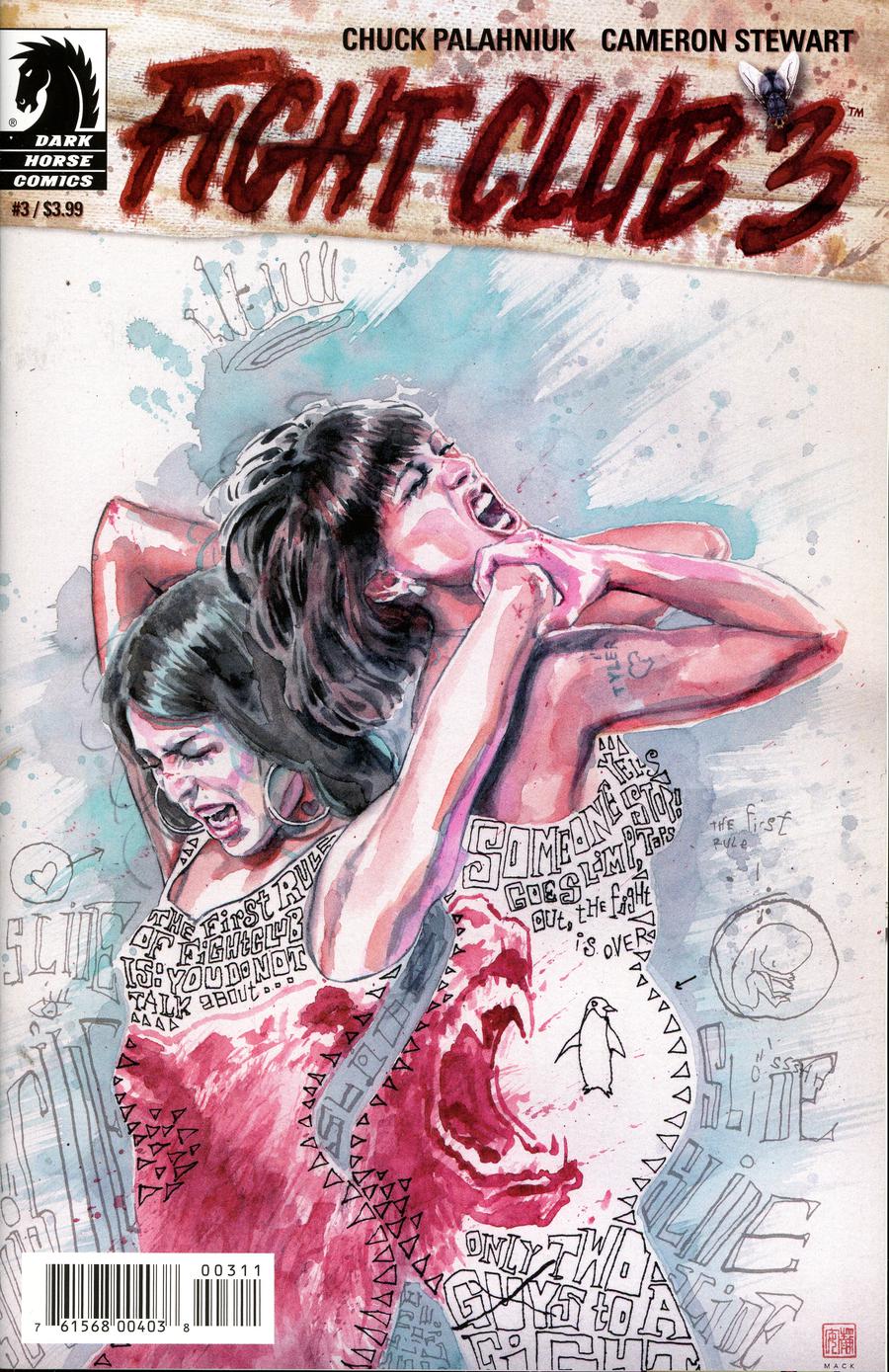 Fight Club 3 #3 Cover A Regular David Mack Cover