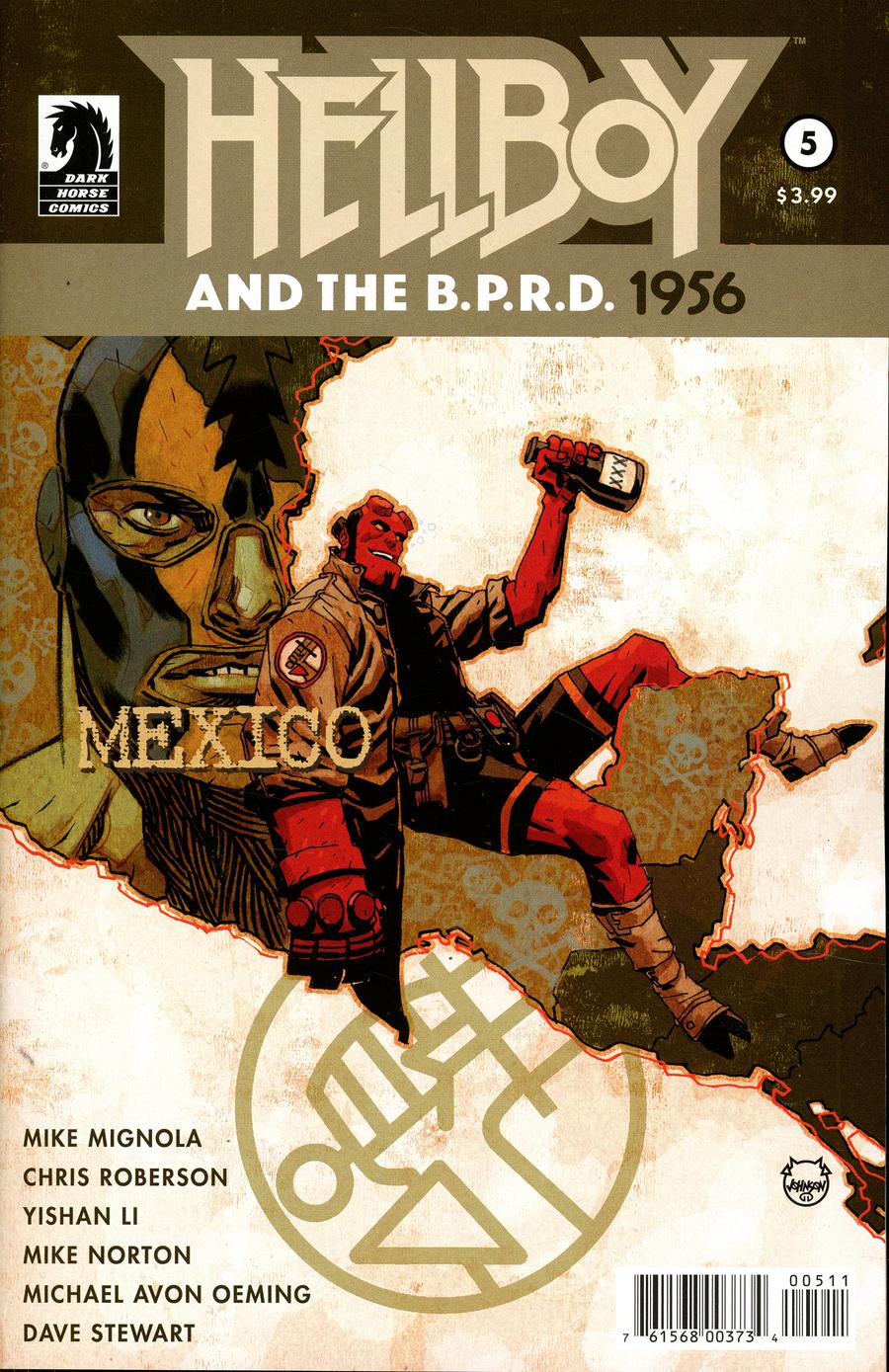 Hellboy And The BPRD 1956 #5