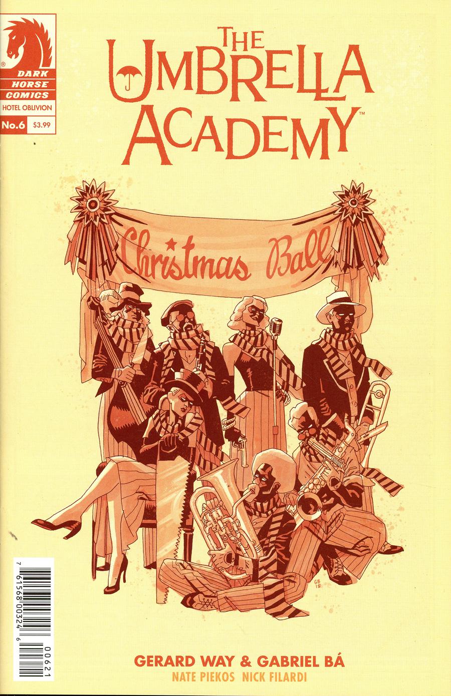 Umbrella Academy Hotel Oblivion #6 Cover B Variant Gabriel Ba Cover