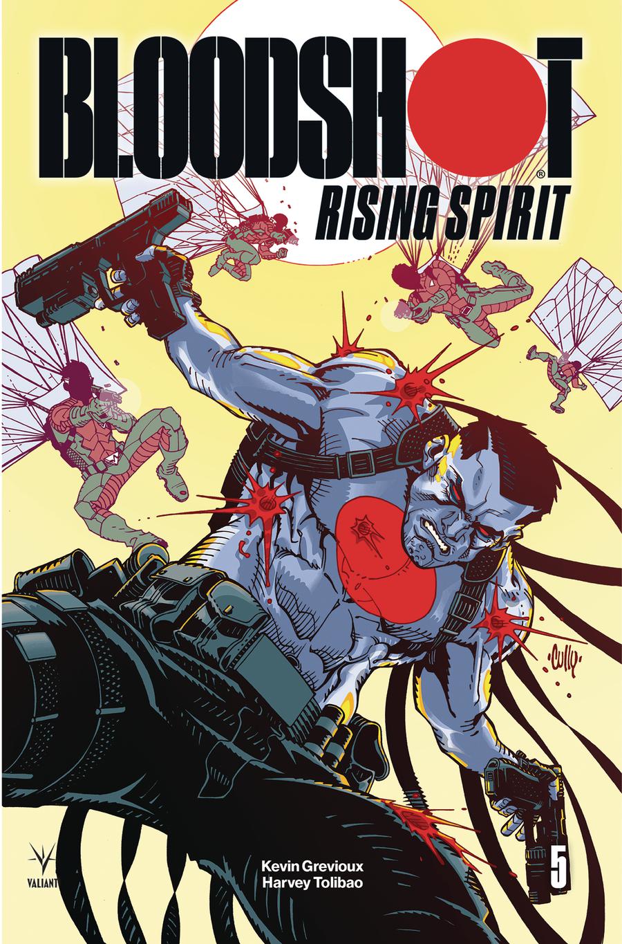 Bloodshot Rising Spirit #5 Cover B Variant Cully Hamner Cover