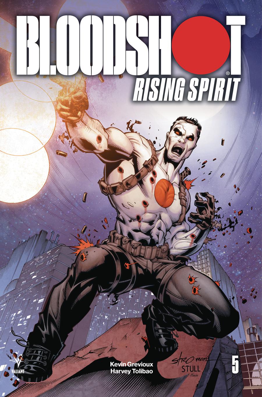Bloodshot Rising Spirit #5 Cover C Variant Larry Stroman Cover